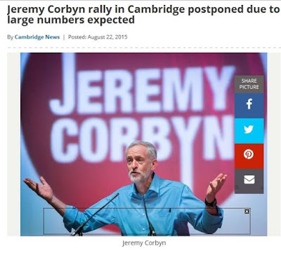 Corbyn in Cambridge
